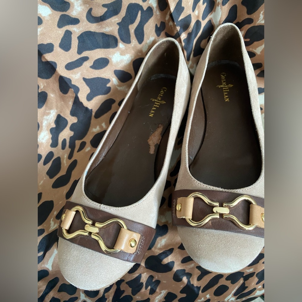 Cole Haan Ballet Flat Women Slip on Shoe